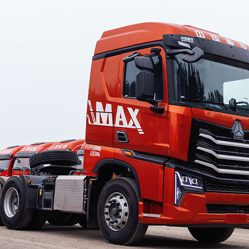 quality ensured refurbished howo max 6×4 10 wheels tractor truck with 490hp diesel engine