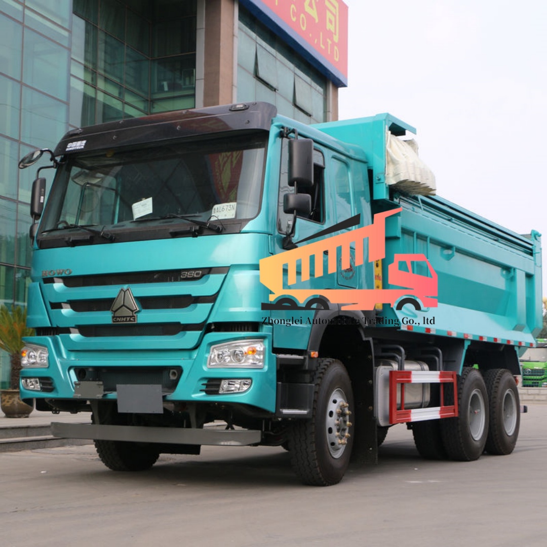 sinotruk howo 6x4 dump truck equipped with weichai 371hp engine